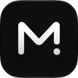 Modial's black icon with a white M and status dot
